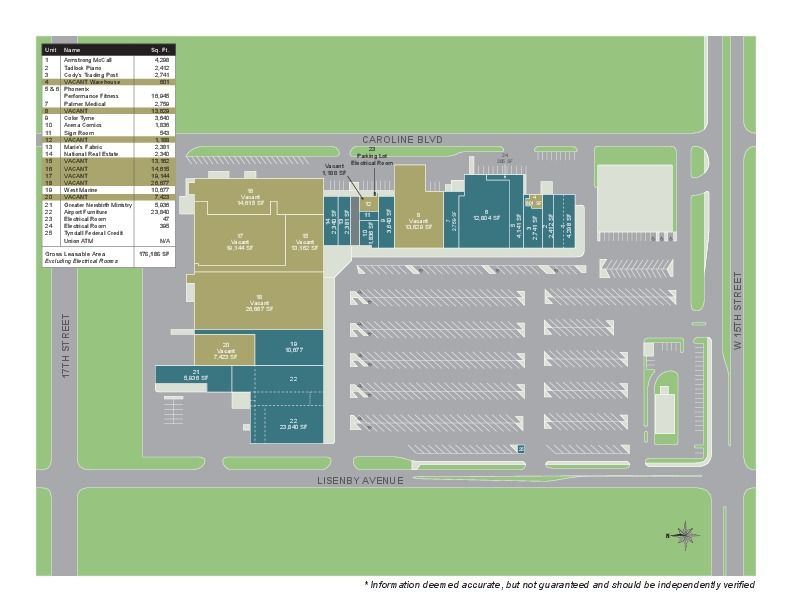 Panama Plaza: 1350 W 15th St, Panama City, FL 32401